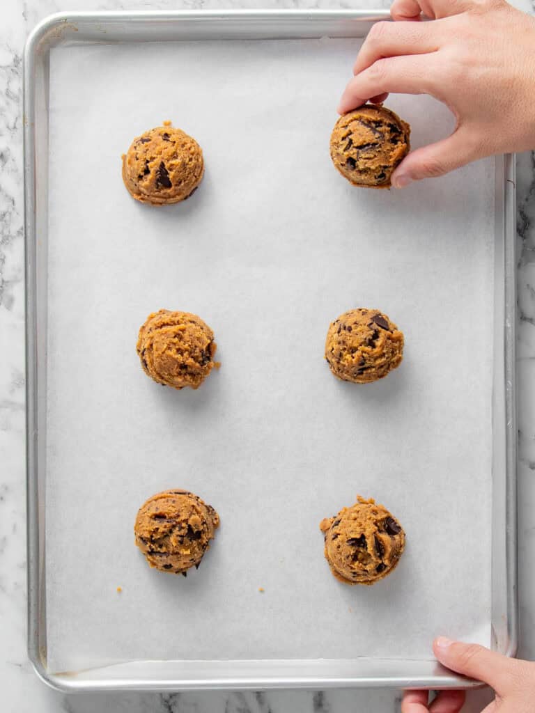 Finished cookies
